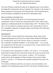 Vietnam War Commemoration Advisory Committee Advisory Committee, 2018-2019 TERMS OF REFERENCE